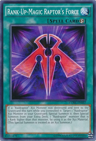 Rank-Up-Magic Raptor's Force - Common - King Gaming