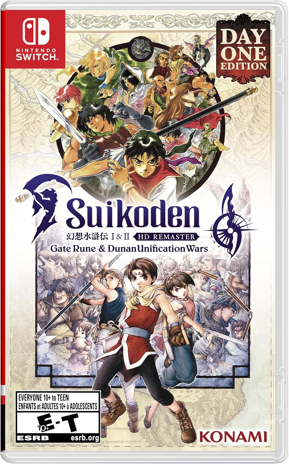 Suikoden I & II HD Remaster - Nintendo Switch - HD Remaster Edition - Pre Order - King Gaming