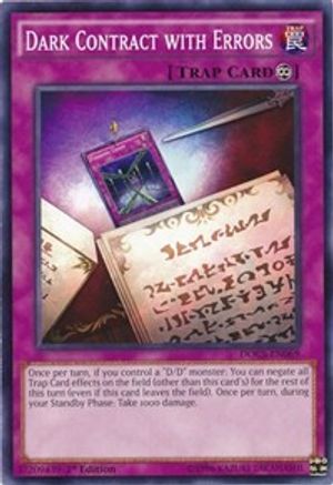 Dark Contract With Errors - Common - King Gaming
