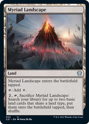 Myriad Landscape - #304 - U - King Gaming