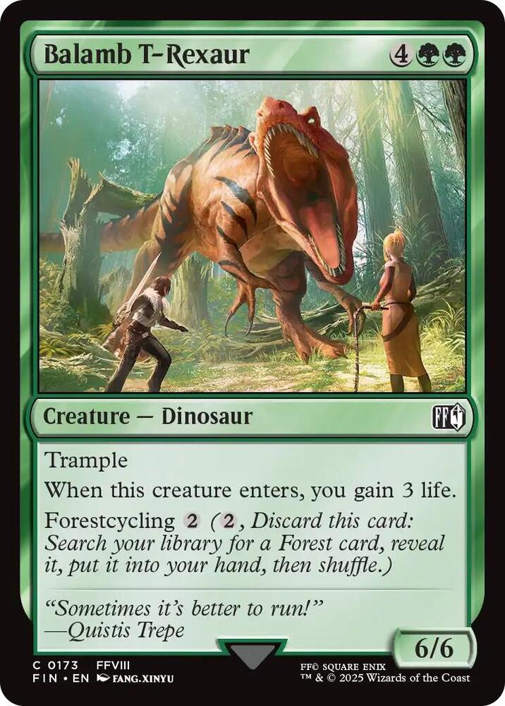 Balamb T-Rexaur - FINAL FANTASY