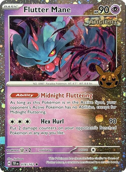 Flutter Mane (Cosmos Holo) - 078/162 - Holo Rare - Geeked Out Goods