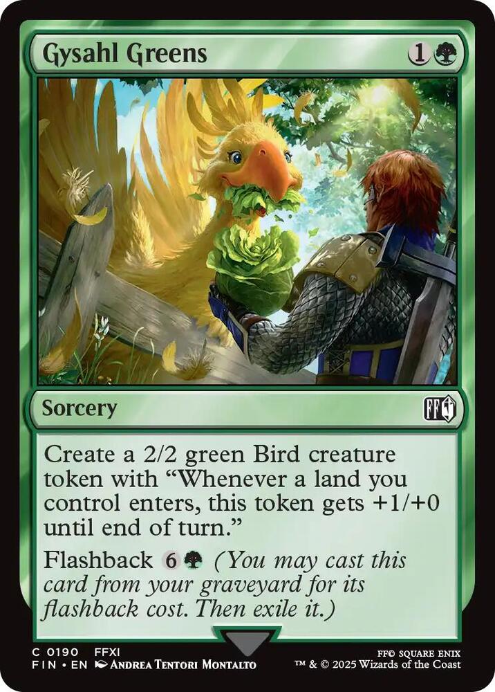 Gysahl Greens - FINAL FANTASY
