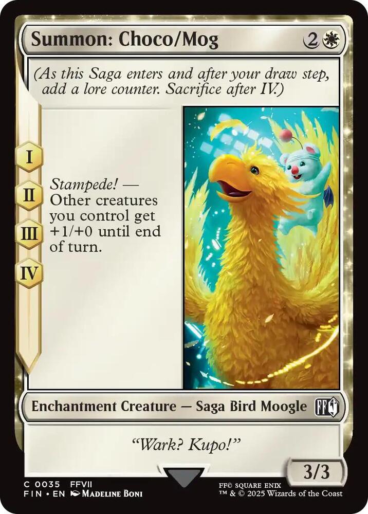Summon: Choco/Mog - FINAL FANTASY
