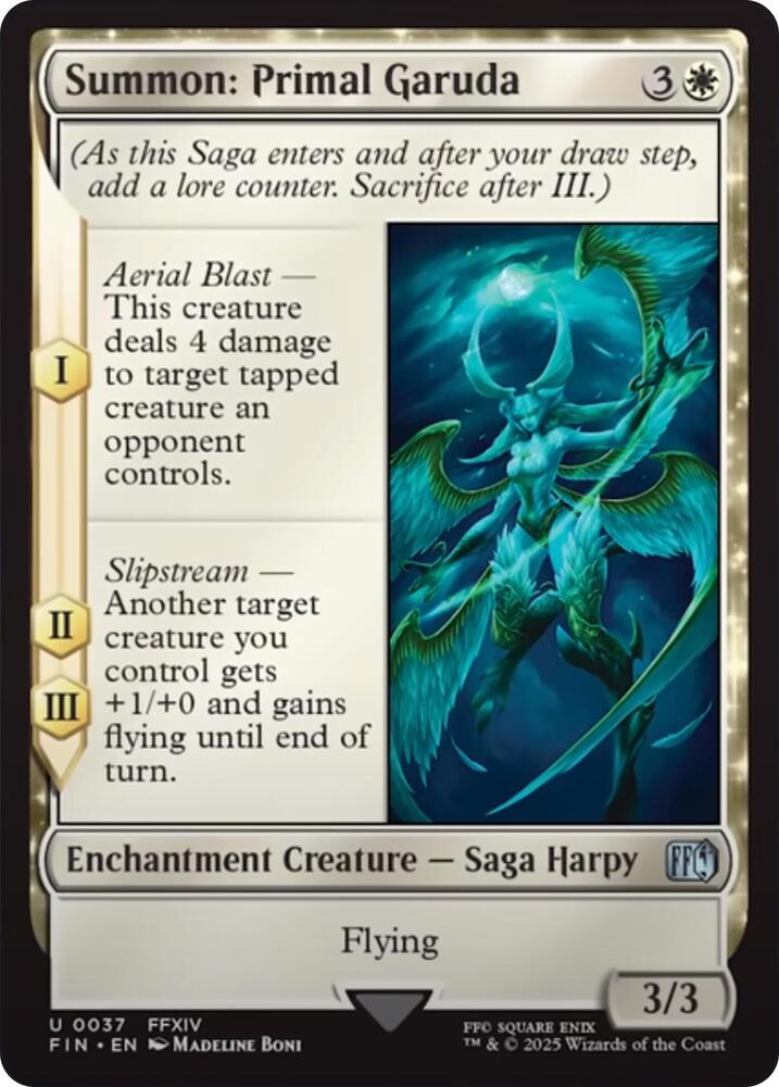 Summon: Primal Garuda - FINAL FANTASY
