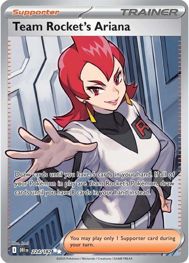 Team Rocket's Ariana - 224/182 Holofoil