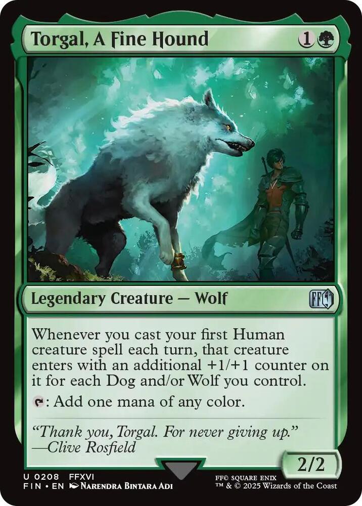 Torgal, A Fine Hound - FINAL FANTASY