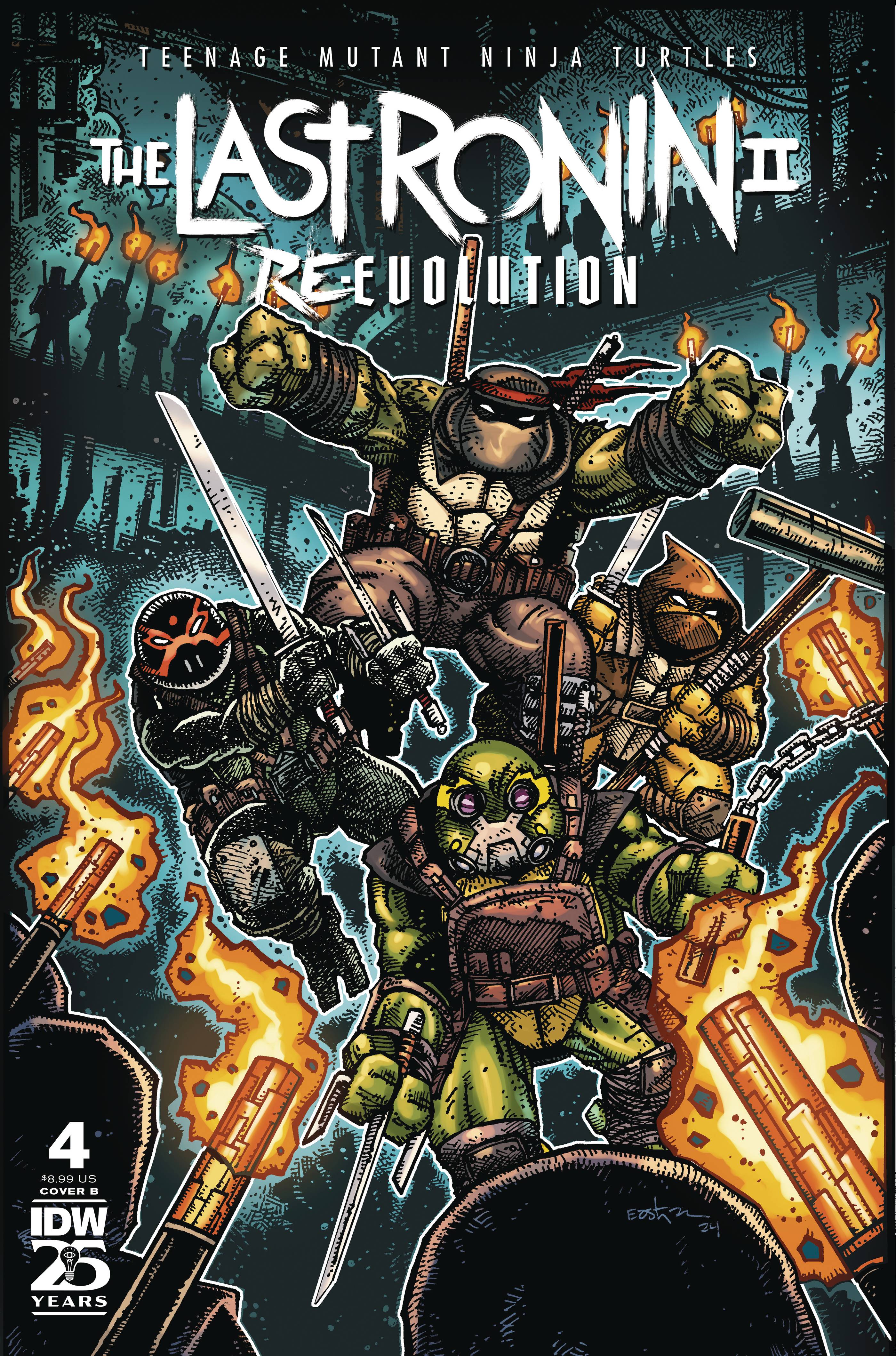 TMNT THE LAST RONIN II RE EVOLUTION #4 CVR B EASTMAN - Geeked Out Goods