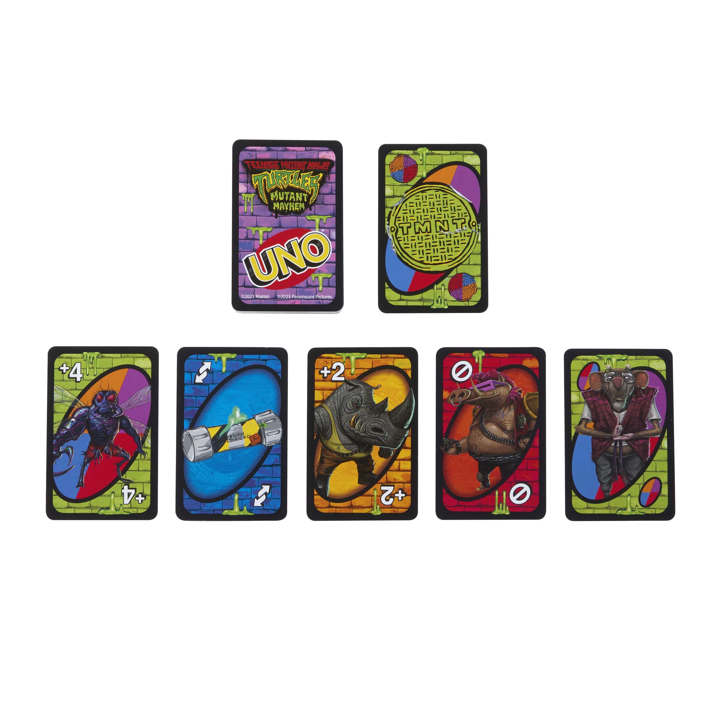 UNO TEENAGE MUTANT NINJA TURTLES CARD GAME - King Gaming