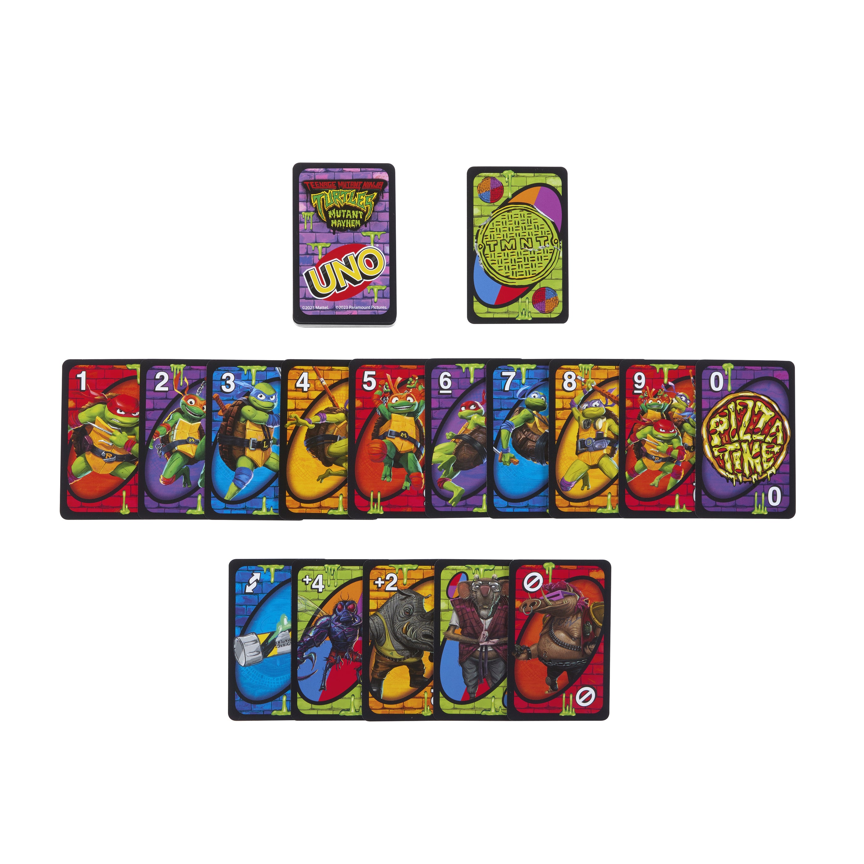 UNO TEENAGE MUTANT NINJA TURTLES CARD GAME - King Gaming