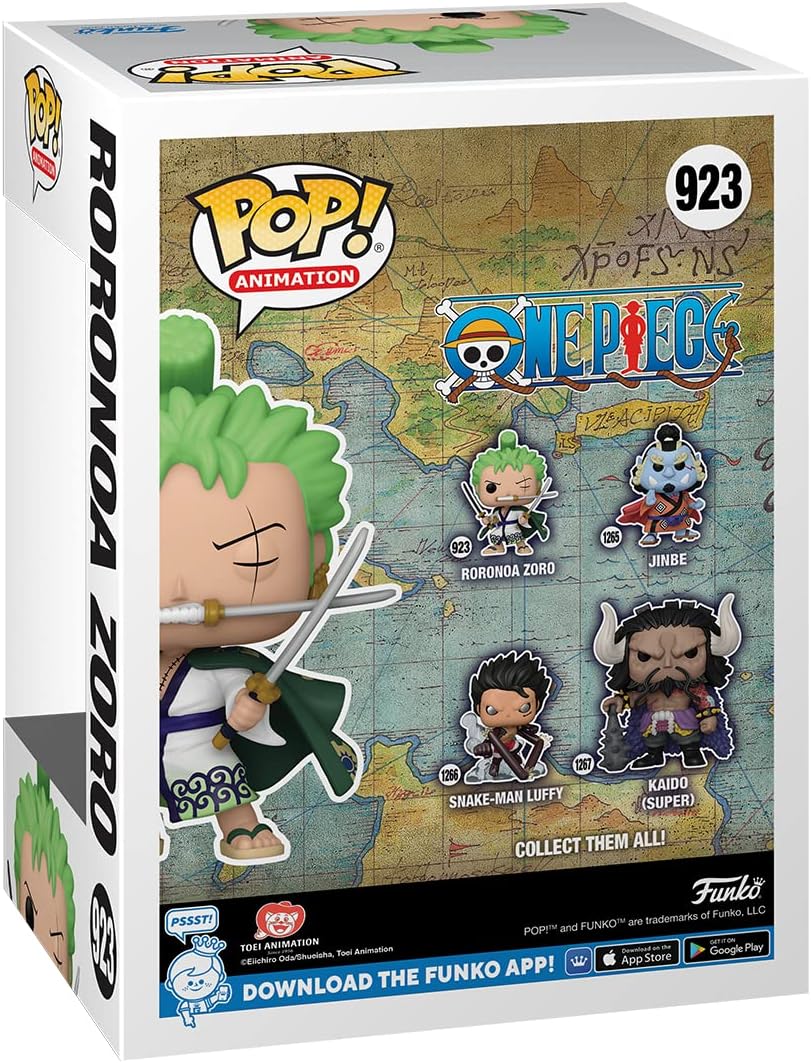 Funko Pop! Animation: One Piece - Roronoa Zoro 923 - King Gaming