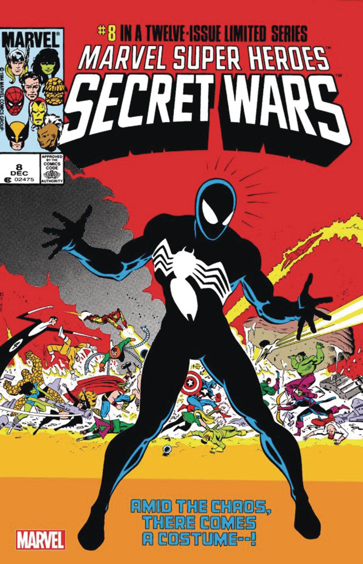 MARVEL SUPER HEROES SECRET WARS #8 FACSIMILE FOIL CGC 9.8 - King Gaming