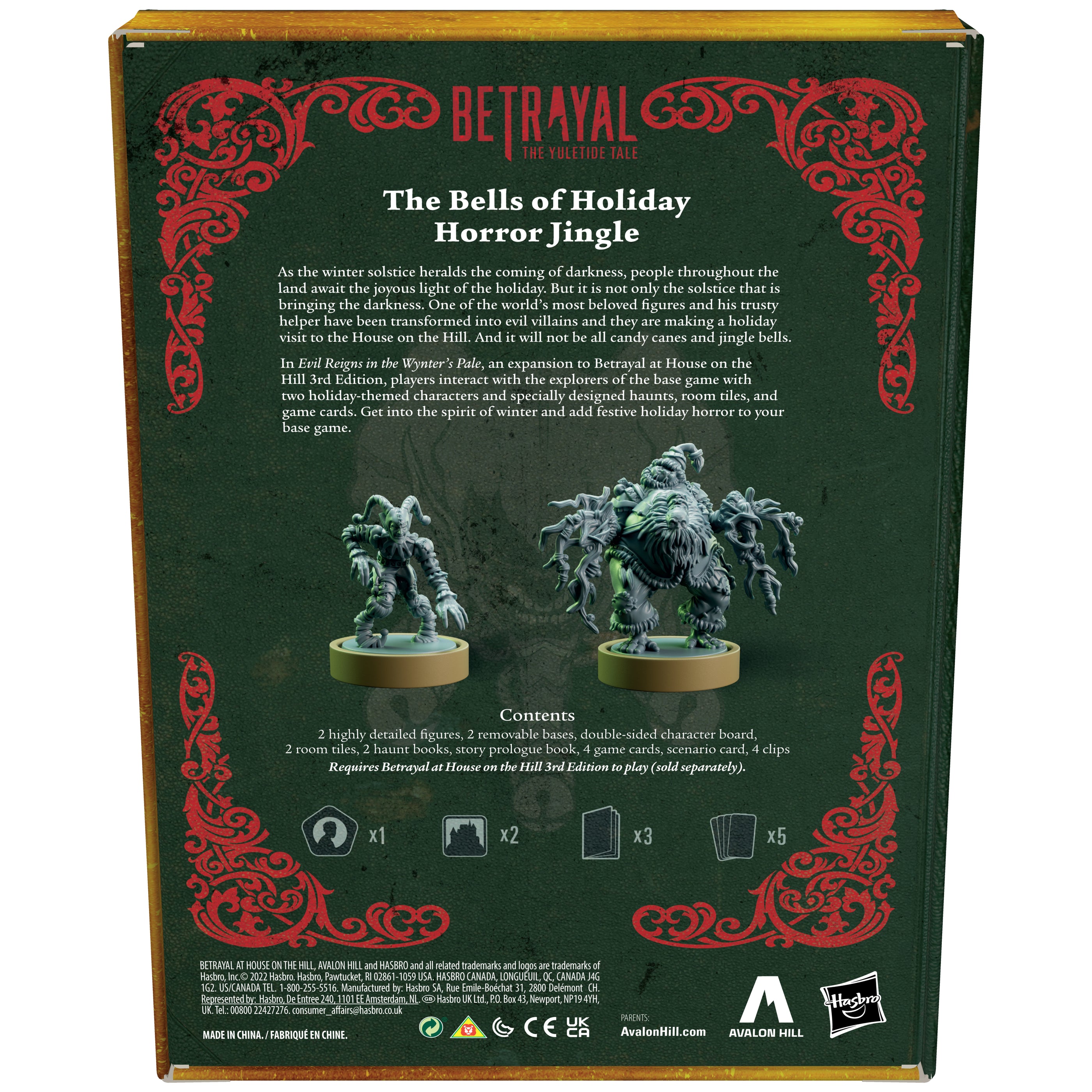 AVALON HILL BETRAYAL YULETIDE TALE INTERACTIVE GAME - Geeked Out Goods