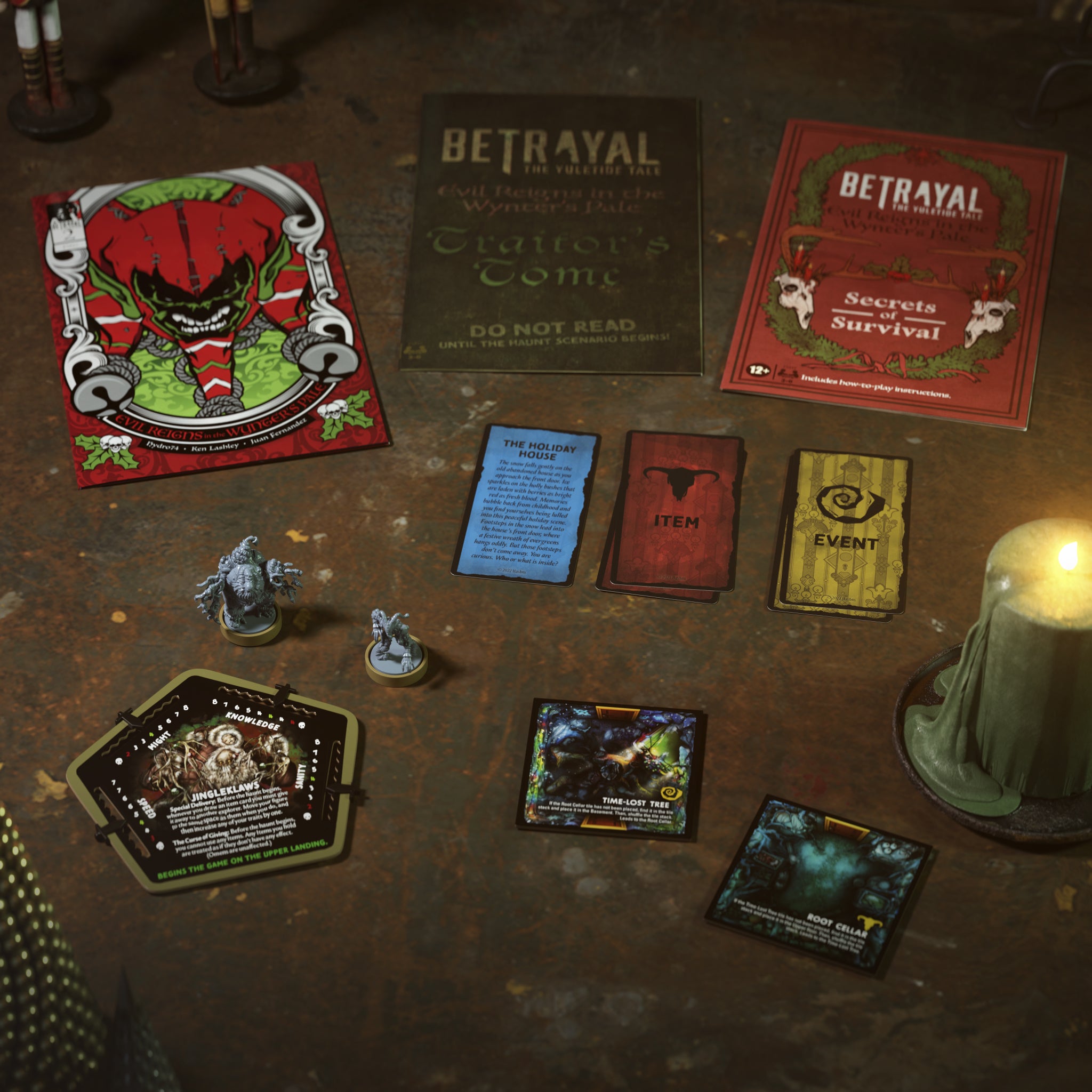 AVALON HILL BETRAYAL YULETIDE TALE INTERACTIVE GAME - Geeked Out Goods