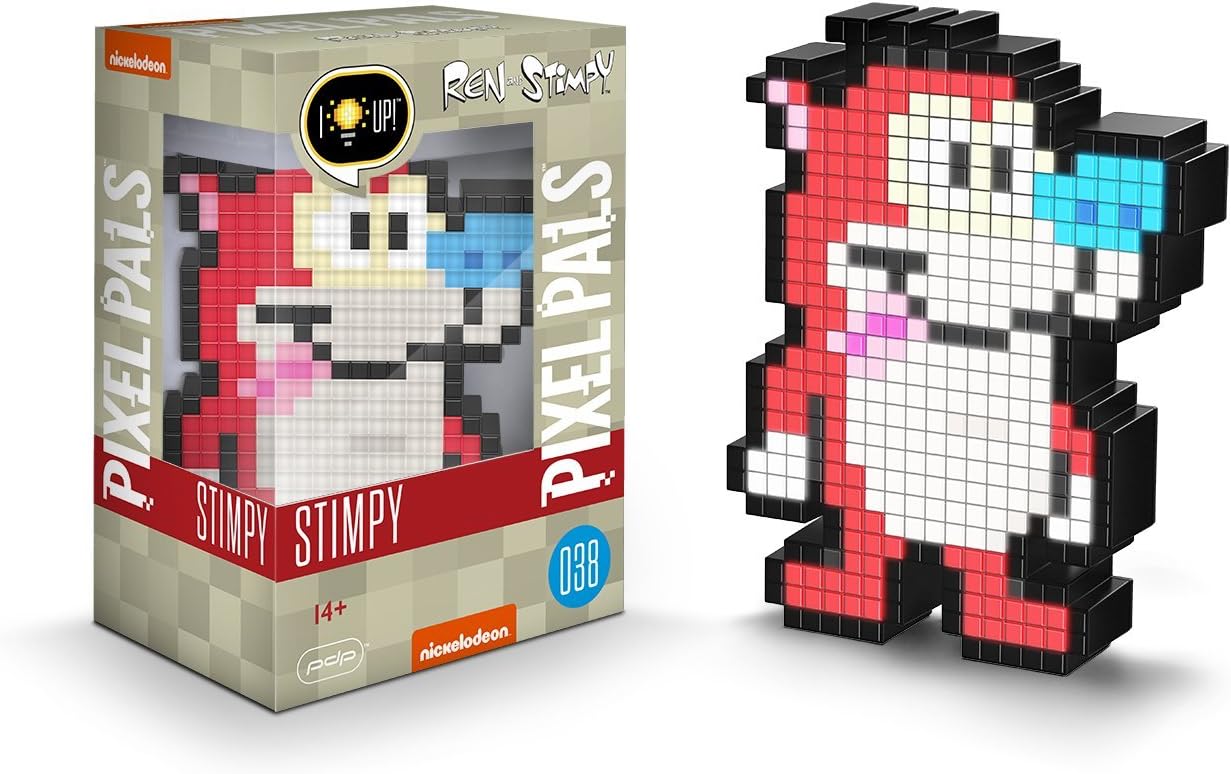 Pixel Pals Ren Collectible Lighted Figure - King Gaming
