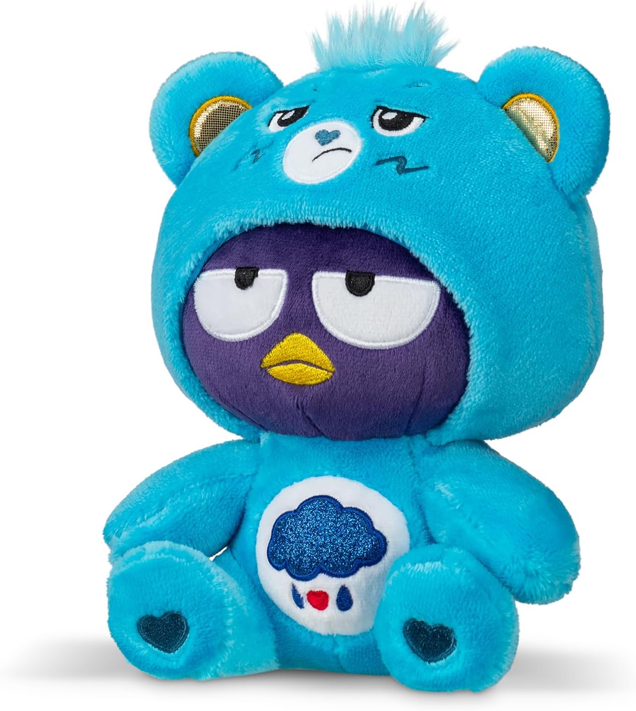 Care Bears - Badtz-Maru Dressed As Grumpy Bear 8" Fun-Size Plush - King Gaming