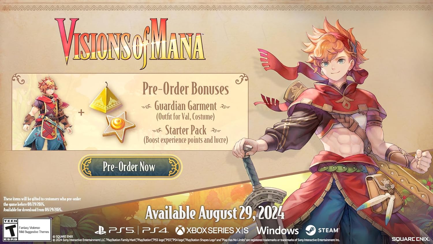 Visions of Mana - Xbox Series X - Pre Order - King Gaming