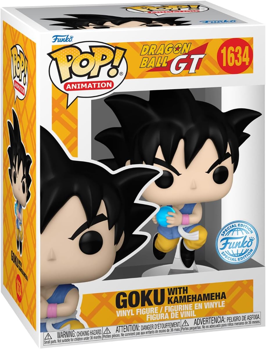 Funko Pop! Goku with Kamehameha 1634 Dragon Ball GT Special Edition - Geeked Out Goods