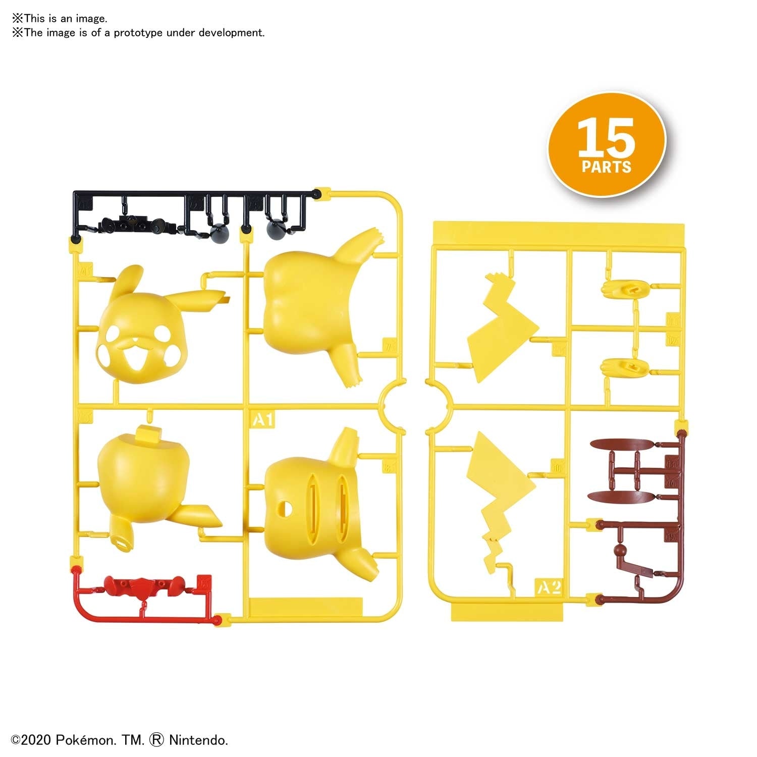 POKEMON 01 PIKACHU QUICK MODEL KIT - King Gaming