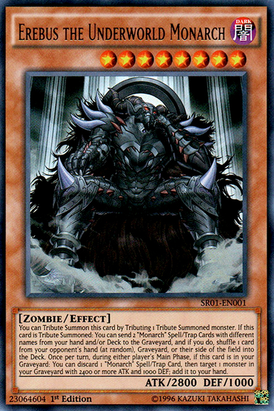 Erebus The Underworld Monarch - Ultra Rare - King Gaming