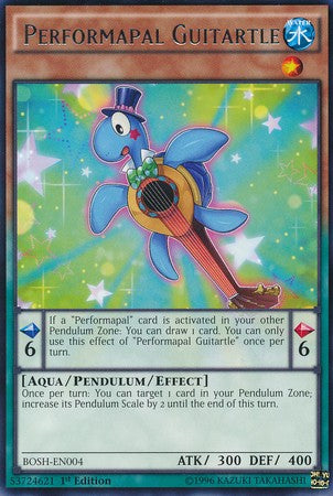 Performapal Guitartle - Rare - King Gaming