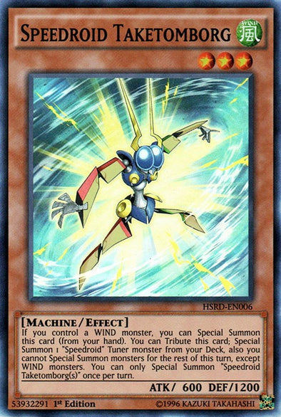 Speedroid Taketomborg - Super Rare - King Gaming