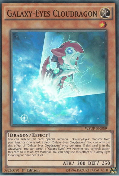 all galaxy eyes monsters Galaxy-Eyes Cloudragon - Secret Rare