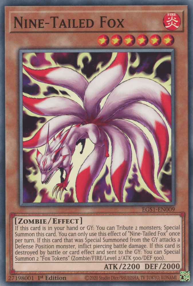 Nine-Tailed Fox - NM Common King Gaming