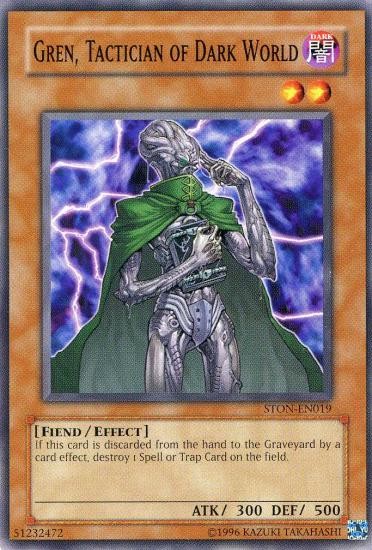 Gren, Tactician Of Dark World - Common - Yu-Gi-Oh King Gaming