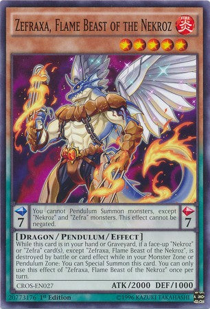 Zefraxa, Flame Beast of The Nekroz - Super Rare - King Gaming