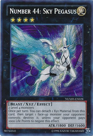 Number 44: Sky Pegasus - Secret Rare - Yu-Gi-Oh - King Gaming