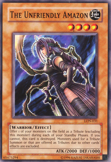 The Unfriendly Amazon - Common - Yu-Gi-Oh King Gaming