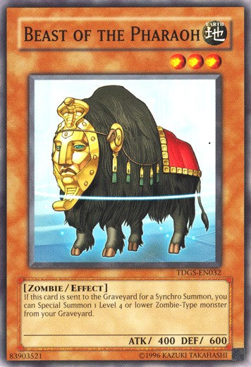 Beast Of The Pharaoh - Common - Yu-Gi-Oh King Gaming