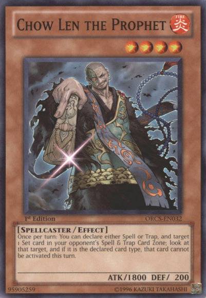 Chow Len The Prophet - NM Common King Gaming
