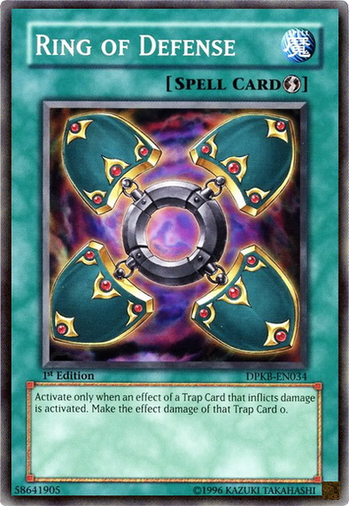 Ring Of Defense - Common - Yu-Gi-Oh King Gaming