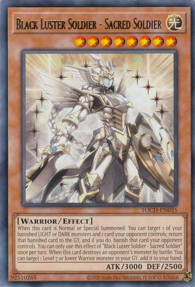 Black Luster Soldier - Sacred Soldier - Rare - King Gaming
