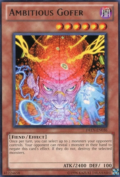 Ambitious Gofer - Rare - Yu-Gi-Oh King Gaming