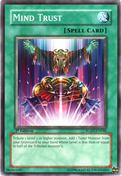 Mind Trust - Common - Yu-Gi-Oh King Gaming