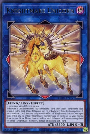 Knightmare Unicorn - Rare - Yu-Gi-Oh - King Gaming