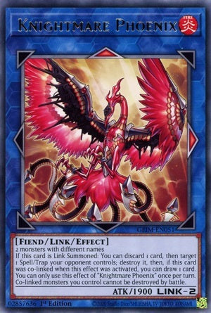 Knightmare Phoenix - Rare - Yu-Gi-Oh - King Gaming