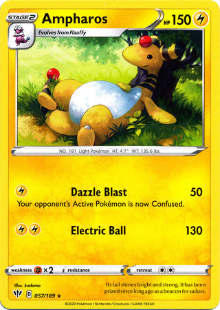 Ampharos - 57/189 - Rare - King Gaming