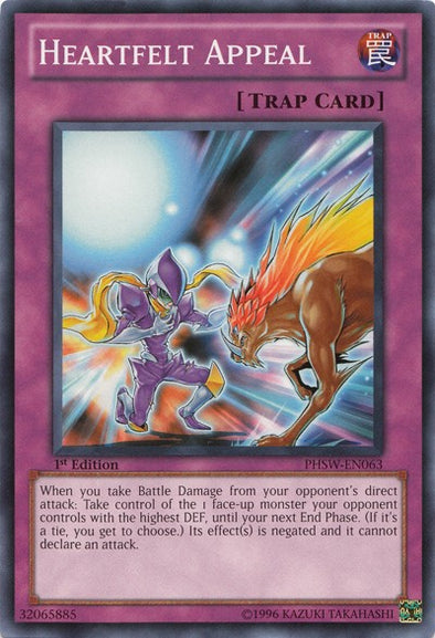 Heartfelt Appeal - Common - Yu-Gi-Oh King Gaming