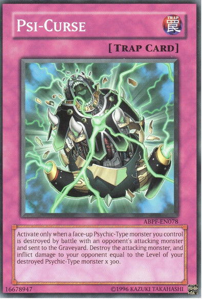 Psi-Curse - Common - Yu-Gi-Oh King Gaming