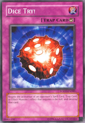 Dice Try! - Common - Yu-Gi-Oh King Gaming