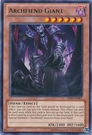 Archfiend Giant - Rare - King Gaming