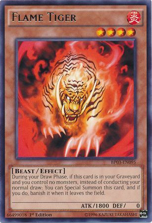 Flame Tiger - Rare - King Gaming
