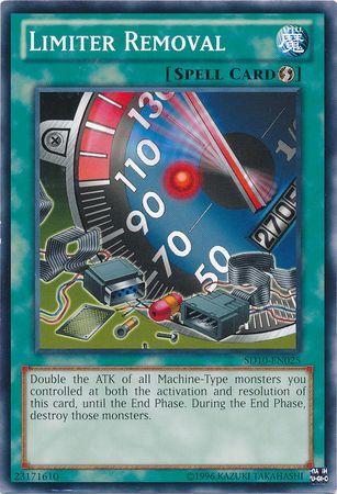 Limiter Removal - Common - Yu-Gi-Oh King Gaming