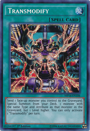 Transmoddify - Secret Rare - King Gaming