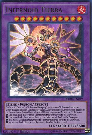 yugioh infernoid cards Infernoid Tierra - Ultra Rare