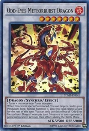 Odd-Eyes Meteorburst Dragon - Ultra Rare - King Gaming